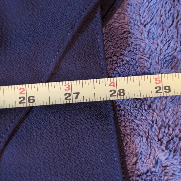 Vince Camuto| Black Lined Sleeveless Lace Up Front Tunic - Picture 9 of 13